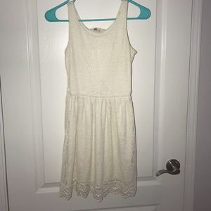 H&M Cream Lace Dress